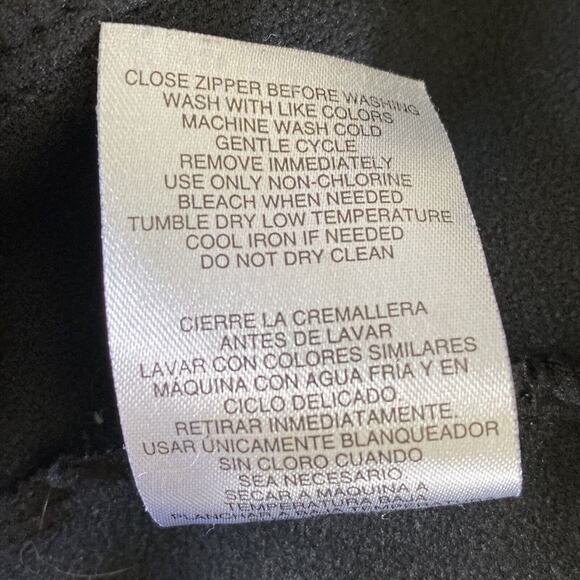 Mondetta Women's Black Cozy Full Zip Athletic Lightweight Sporty Jacket Medium - Picture 10 of 11